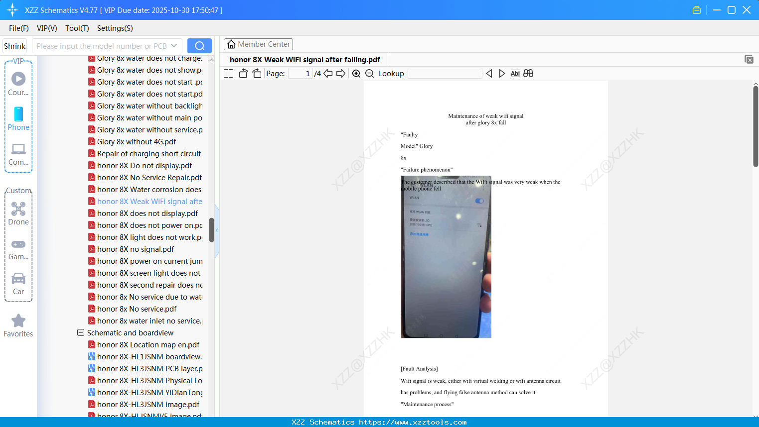 Honor 8X Weak WiFi Signal After Falling